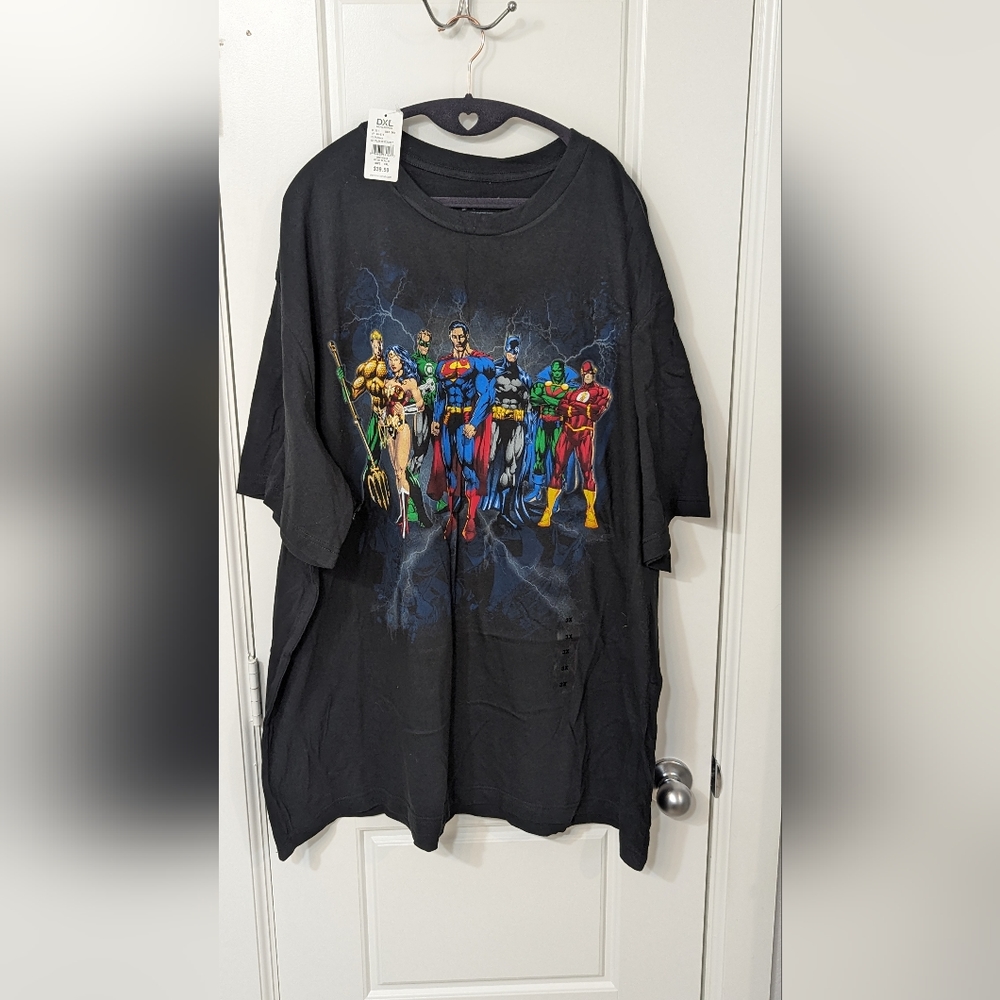 NWT DXL Justice League shirt size 3xl